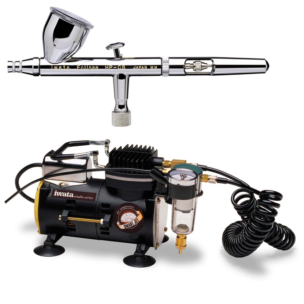 3 Multi-Purpose Master Airbrush Kit with High Performance Compact Airbrush  Compressor